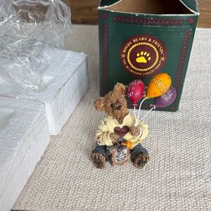 Boyds Bears Green and Red Decorative Box